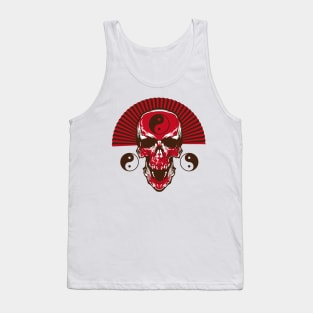 Skull of tai chi N°3 Tank Top